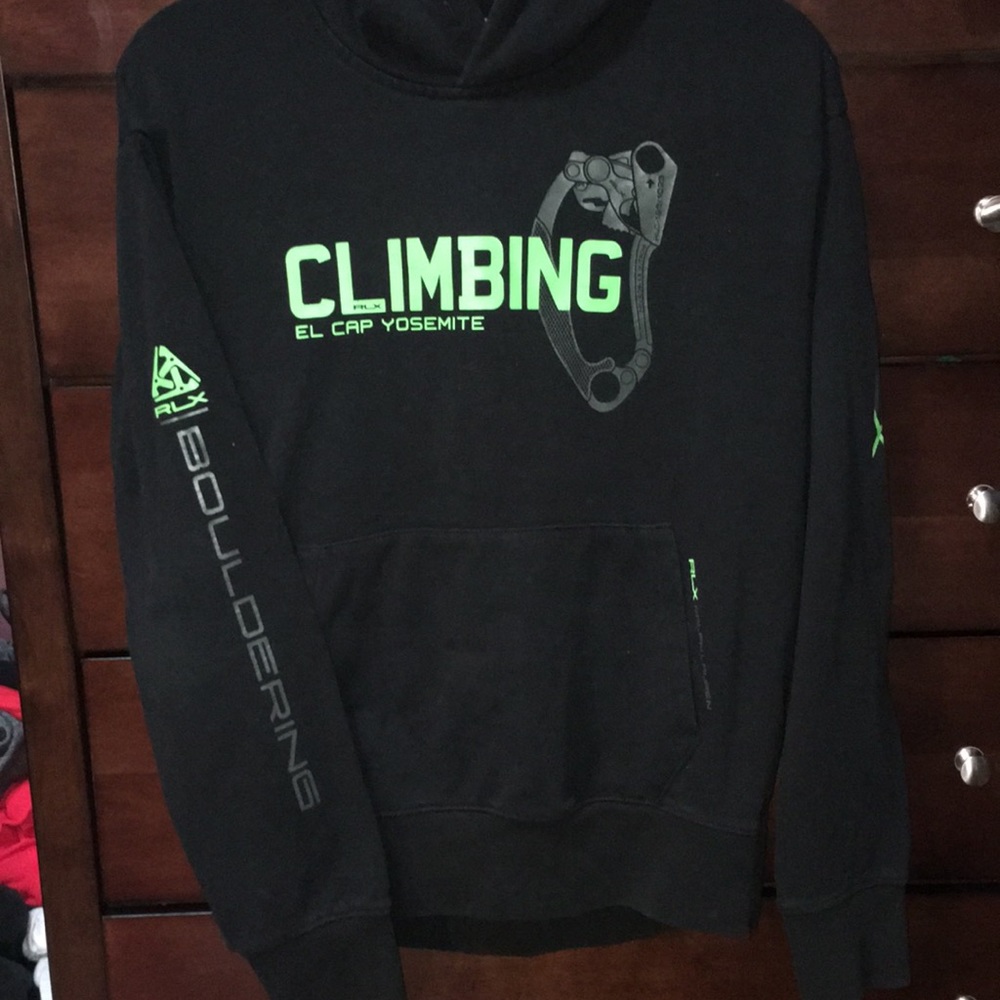 Black & Green Men’s Ralph Lauren X Hoodie